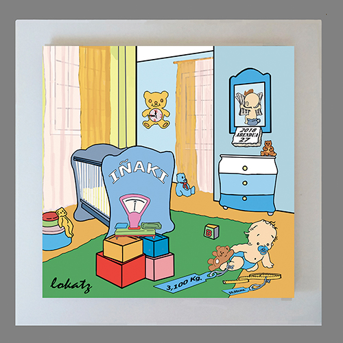 Lokatz persnalizamos cuadros para nacimientos