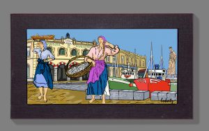 Cuadro de la Sardinera de Santurtzi